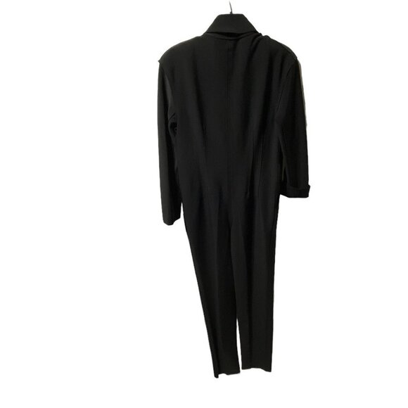 Norma KAMALI SINGLE BREASTED JUMPSUIT BLACK - Picture 12 of 12